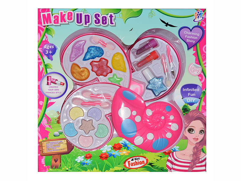 Sea Snail  Shape Four-Layer Children's Cosmetics