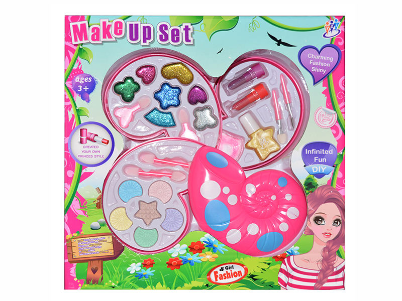 Sea Snail  Shape Four-Layer Children's Cosmetics