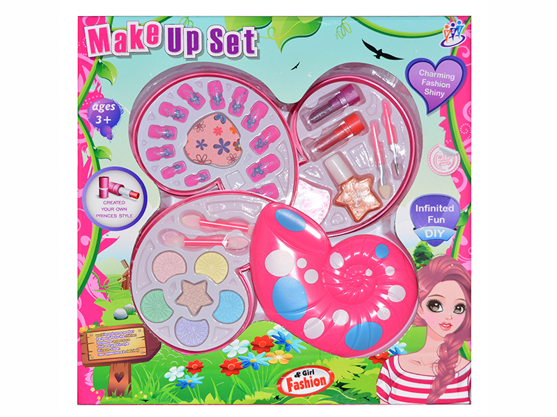Sea Snail  Shape Four-Layer Children's Cosmetics