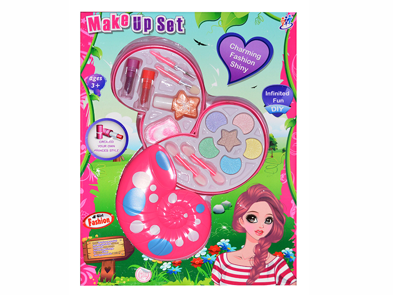 Sea Snail  Shape Three-Layer Children's Cosmetics