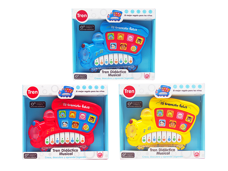 Train Castellano Cartoon Piano