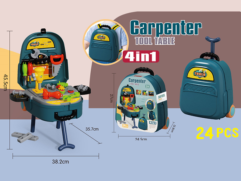4 In 1 Carpenter Tool Table Shoulders Bag