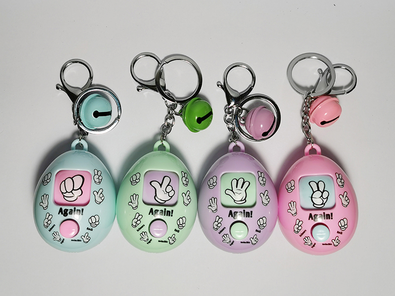 PK Guess Fist Gesture Egg(With Keychain Bell)