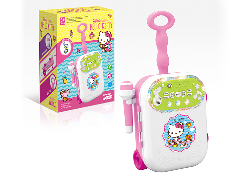 Hello Kitty MusicLuggage With Microphone