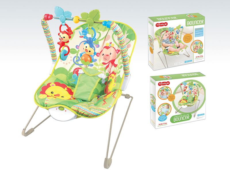 Cartoon Baby Bouncer Without Music