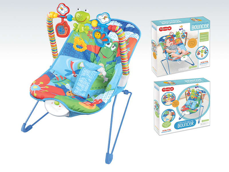 Cartoon Baby Bouncer With Music