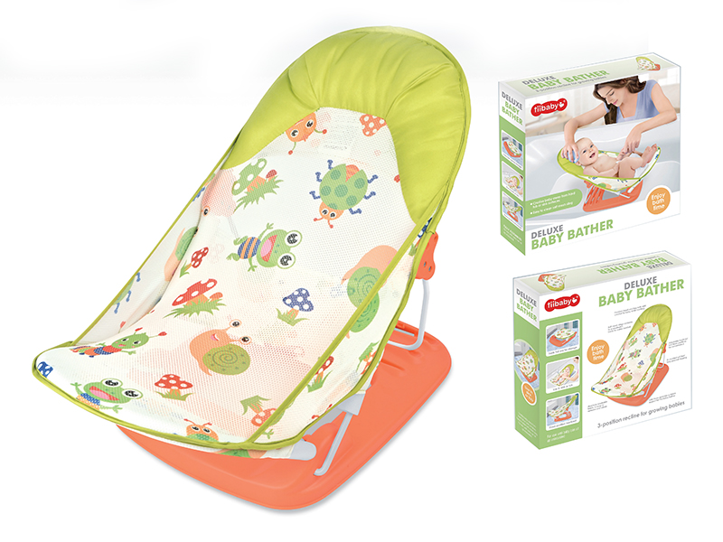 Baby Bath Chair With Pillow /Green