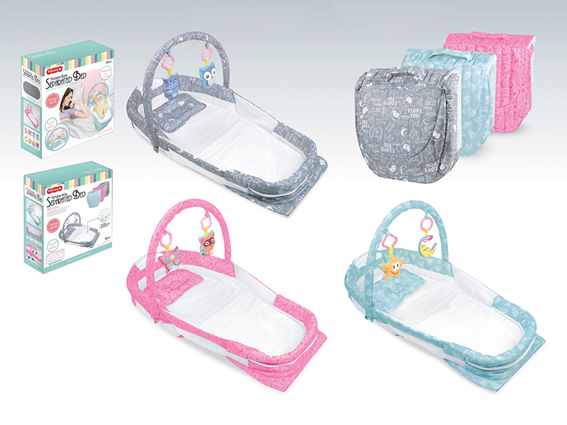 Lengthen Edition  Portable Baby Separated Bed With Music And Light