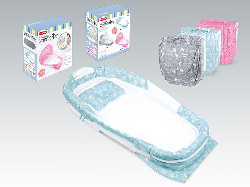 Lengthen Edition  Portable Baby Separated Bed With Music And Light