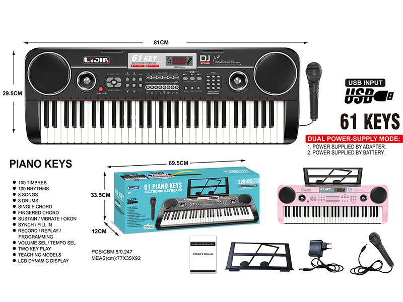 61 Keys  Electronic Organ