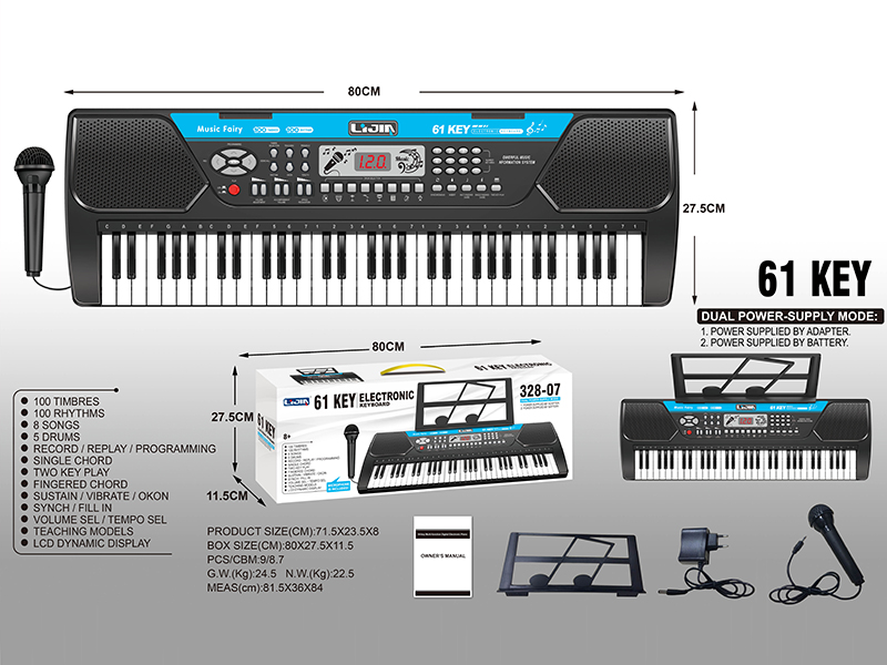 61 Keys  Electronic Organ