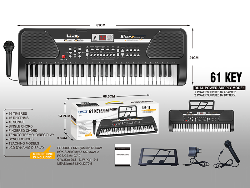 61 Keys  Electronic Organ
