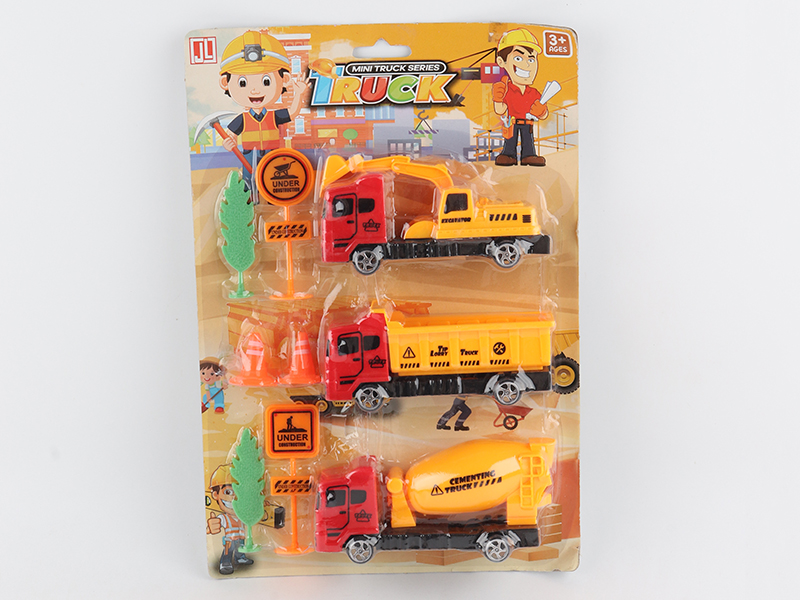 Pull Back Engineering Truck