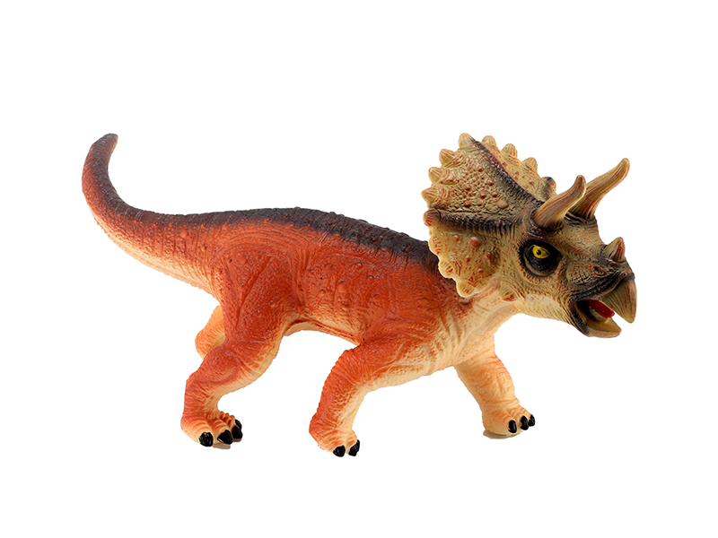 Vinyl Dinosaur- Triceratops With IC  (6)Mixed