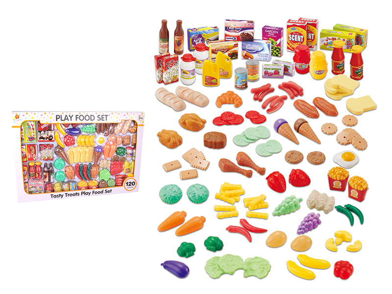 120PCS Foods Set