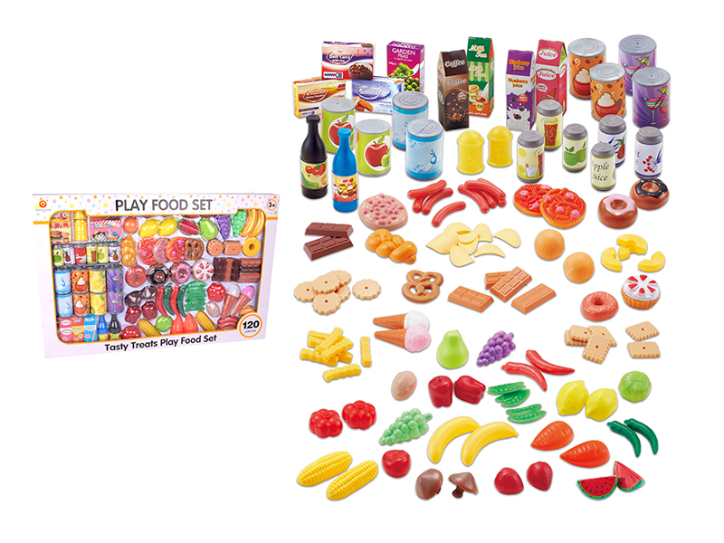 120PCS Foods Set