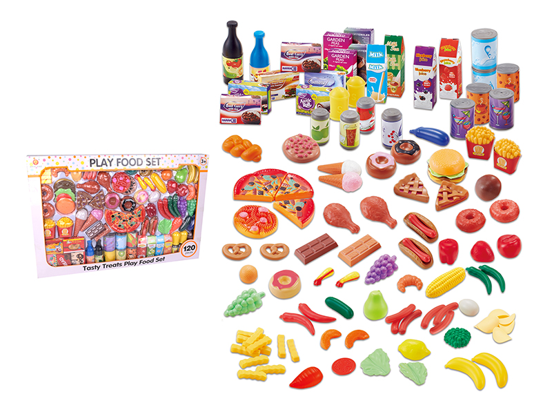 120PCS Foods Set