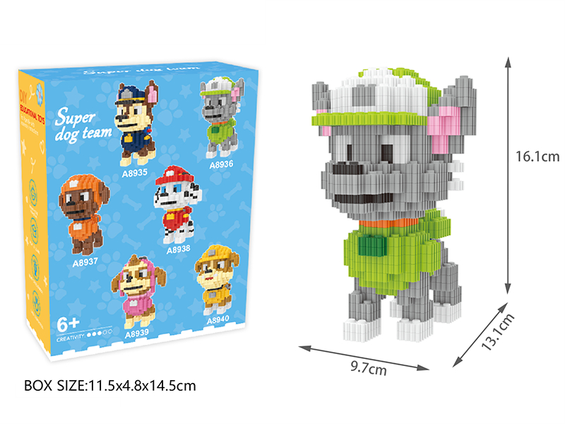 Small Building Blocks 506pcs