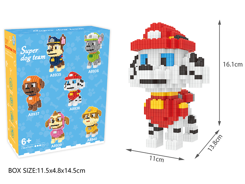 Small Building Blocks 505pcs