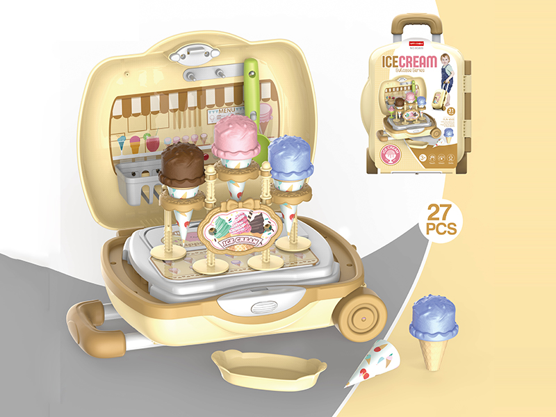 Ice Cream Suitcase 27pcs