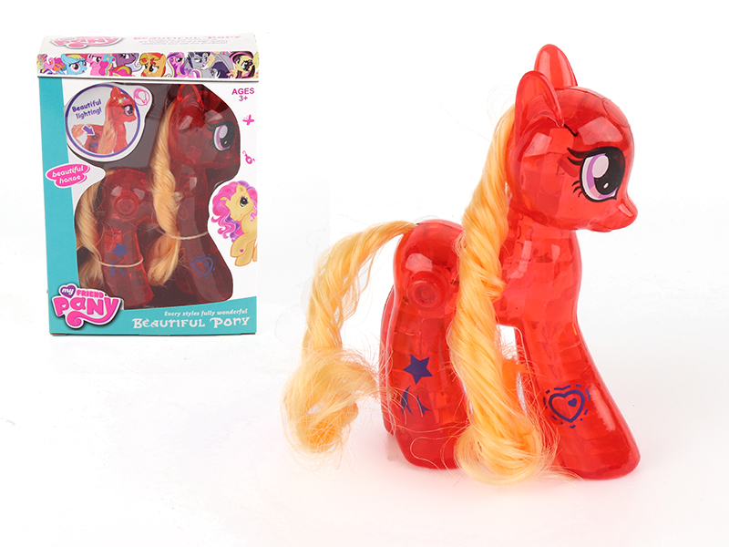 Transparent My Little Pony With Flash