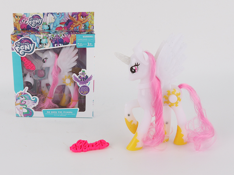 Solid Color Flash  My Little Pony With  Hairpin