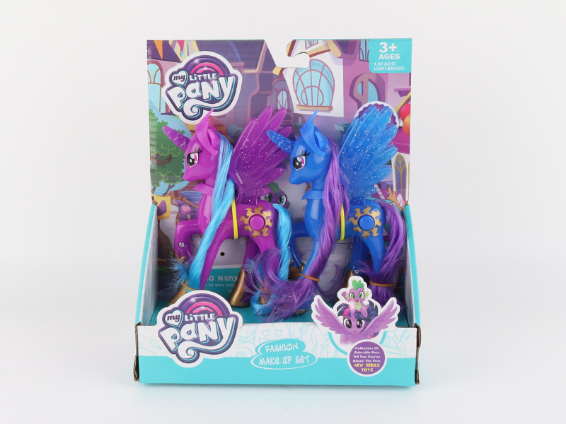 Solid Color Flash  My Little Pony 2pcs