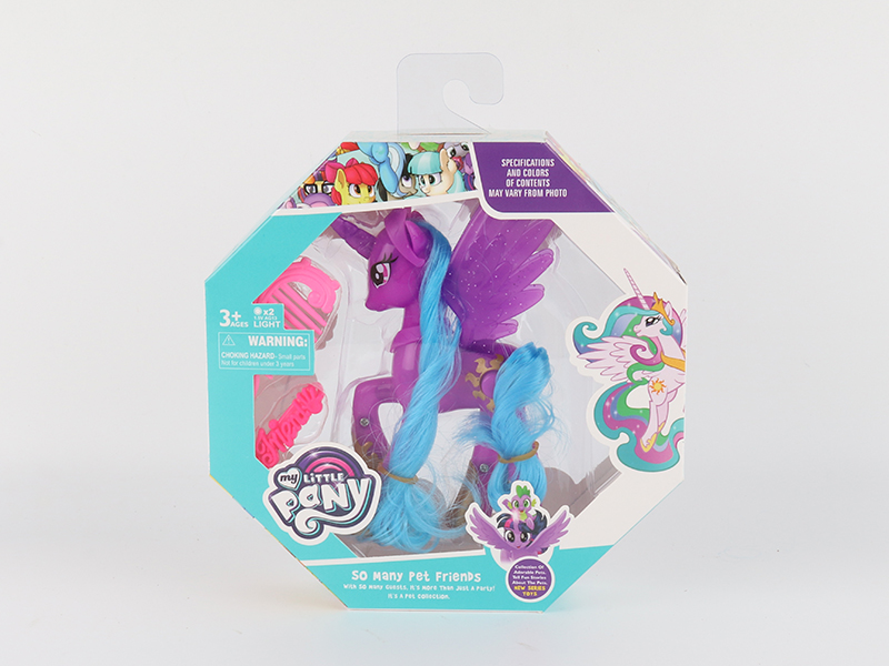 Solid Color Flash  My Little Pony  + Comb ,Hairpin