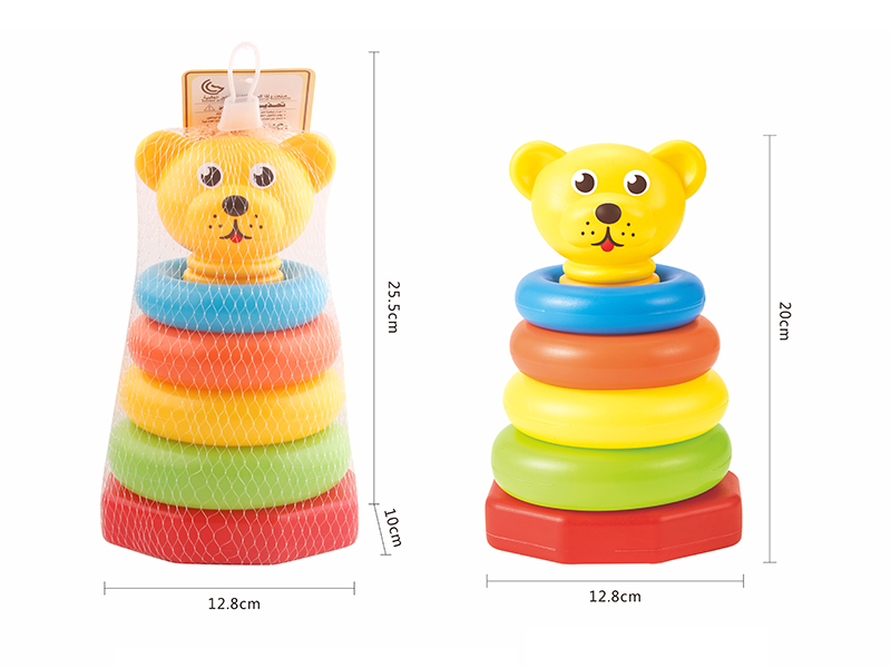 Bear Rainbow Jenga