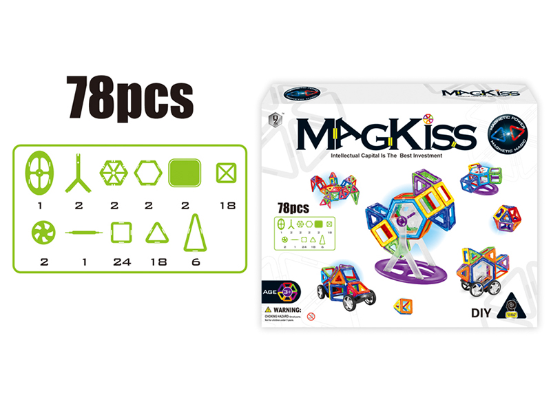 Magnetic Sheet 78PCS