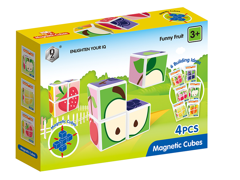 Magnetism Cubes 4pcs