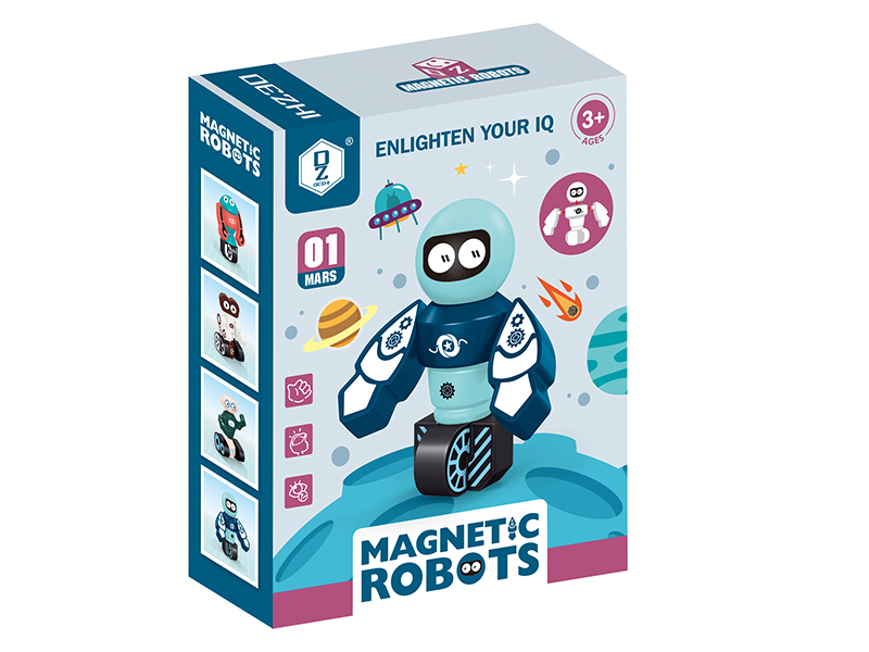 Magnetism Building Blocks Astronaut