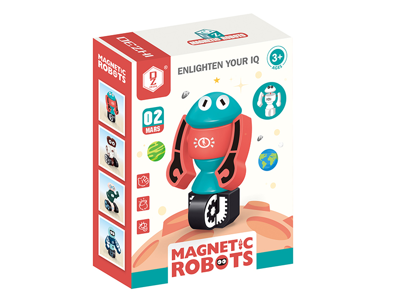 Magnetism Building Blocks Astronaut