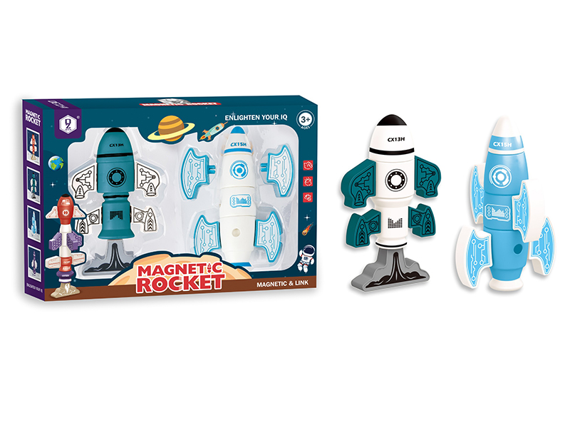 Magnetism Rocket 2pcs