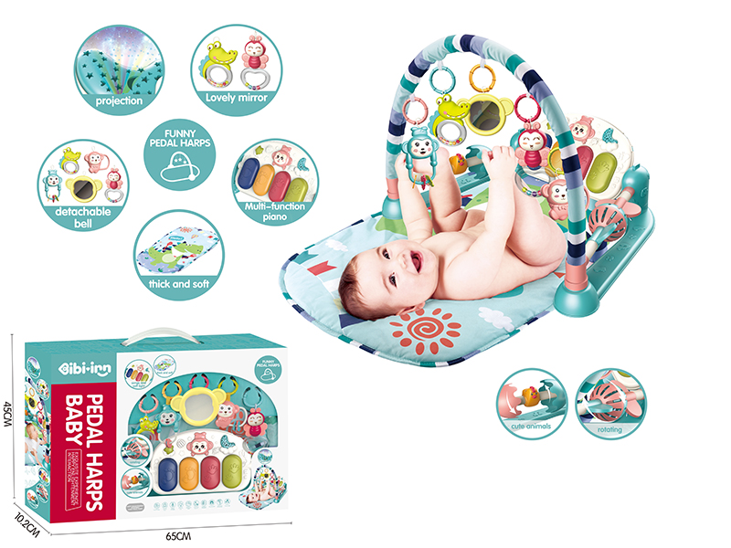 Pedal Piano Carpet Fitness Frame