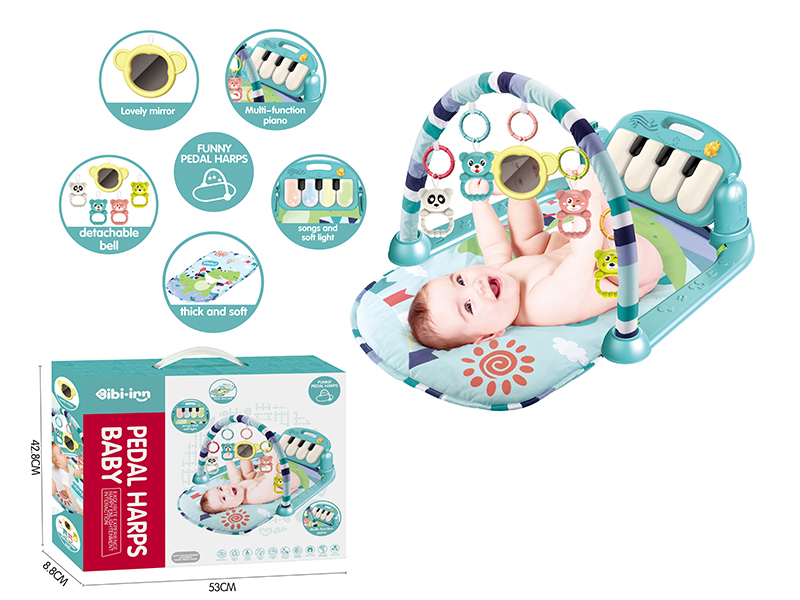 Pedal Piano Carpet Fitness Frame