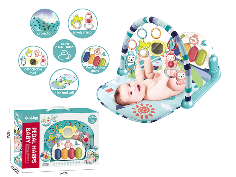 Pedal Piano Carpet Fitness Frame