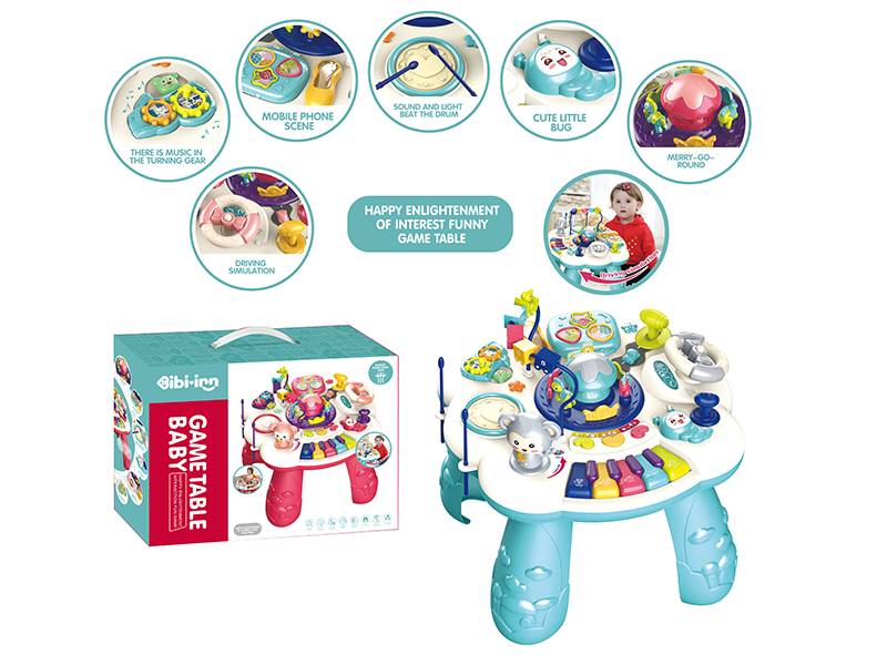 Baby Game Table(Blue)
