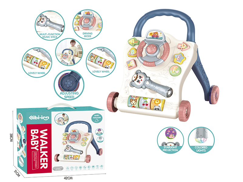 Steering Wheel Baby Walker
