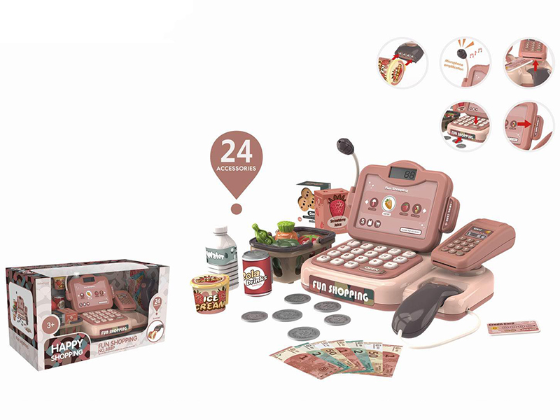 Intelligent Speech Recognition Cash Register(With Calculator,Microphone Amplification)24PCS