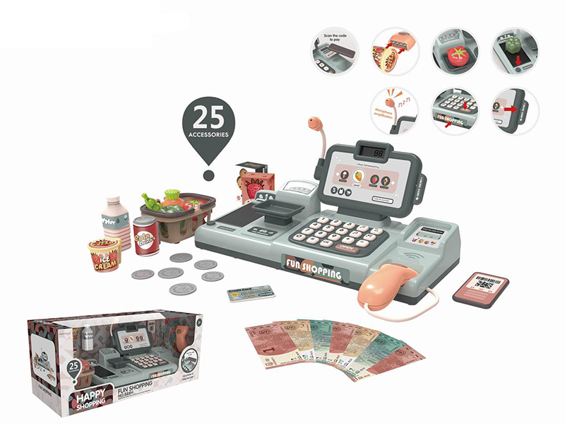 Intelligent Speech Recognition Cash Register(With Calculator,Microphone Amplification,Mobile Payment Feature)25PCS