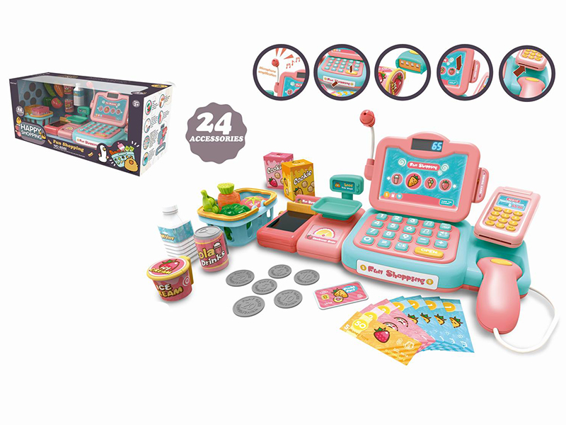 Intelligent Speech Recognition Cash Register(With Calculator,Microphone Amplification)24PCS