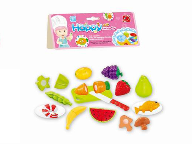 16pcs Cutting Fruits And Vegetable Set