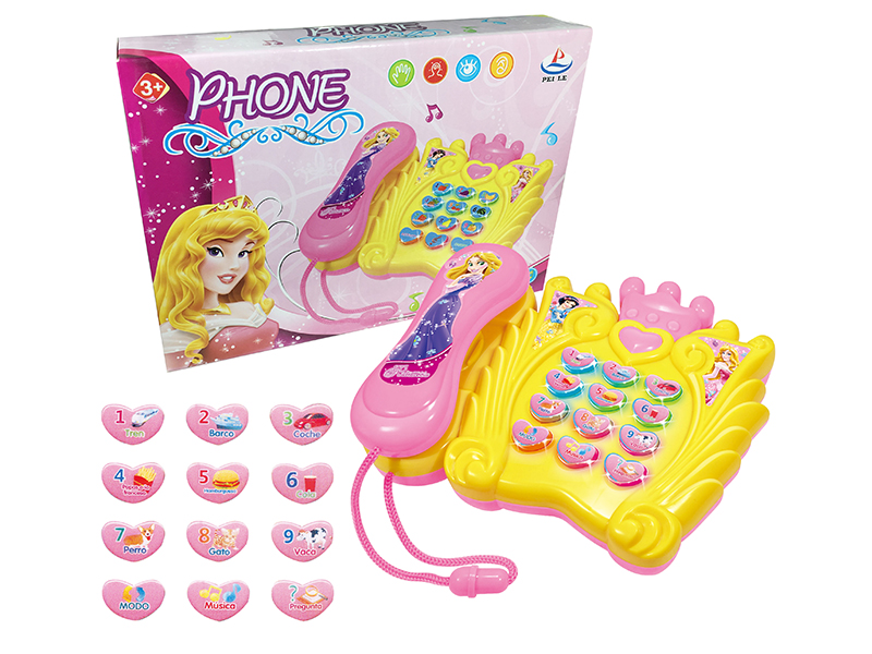Character Learning Telephone