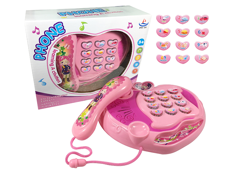 Character Learning Telephone