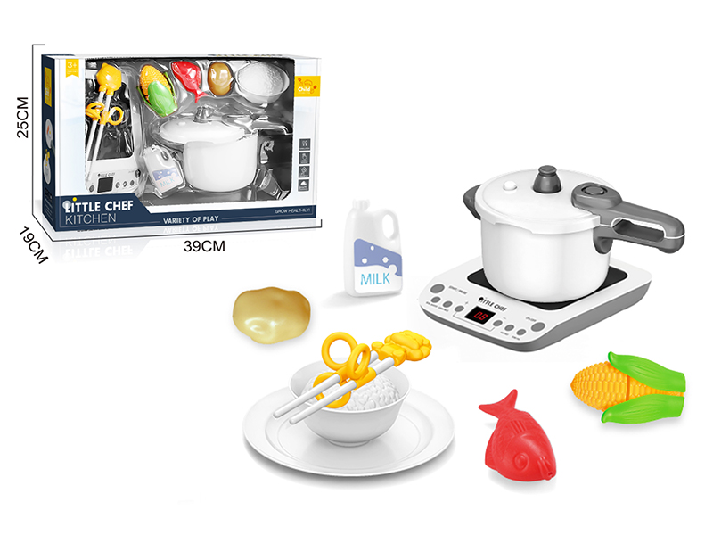 Simulated Kitchen Set( Sound And Light,Without Spray)