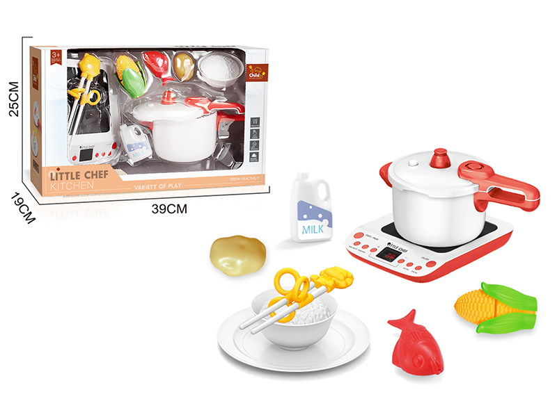 Simulated Kitchen Set( Sound And Light,Without Spray)