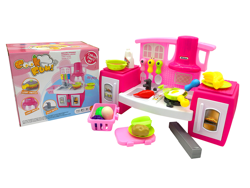 Kitchen Set( Sound And Light)