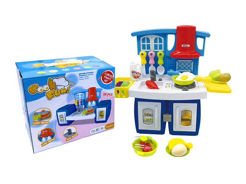 Kitchen Set( Sound And Light)