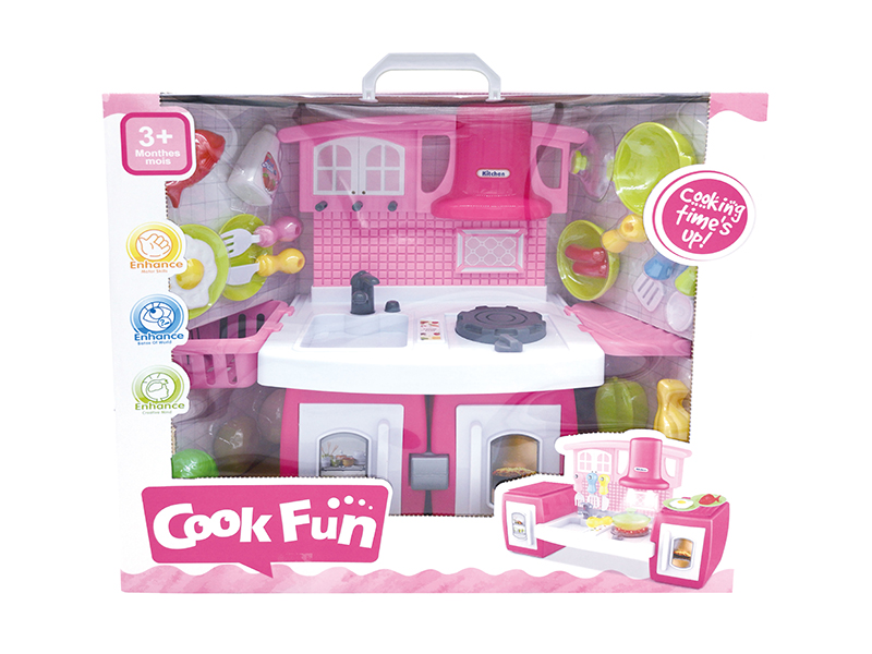 Kitchen Set( Sound And Light)